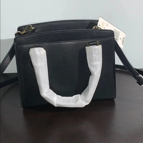 Michael Kors Mott M Satchel Messenger Bag Black - Picture 6 of 10